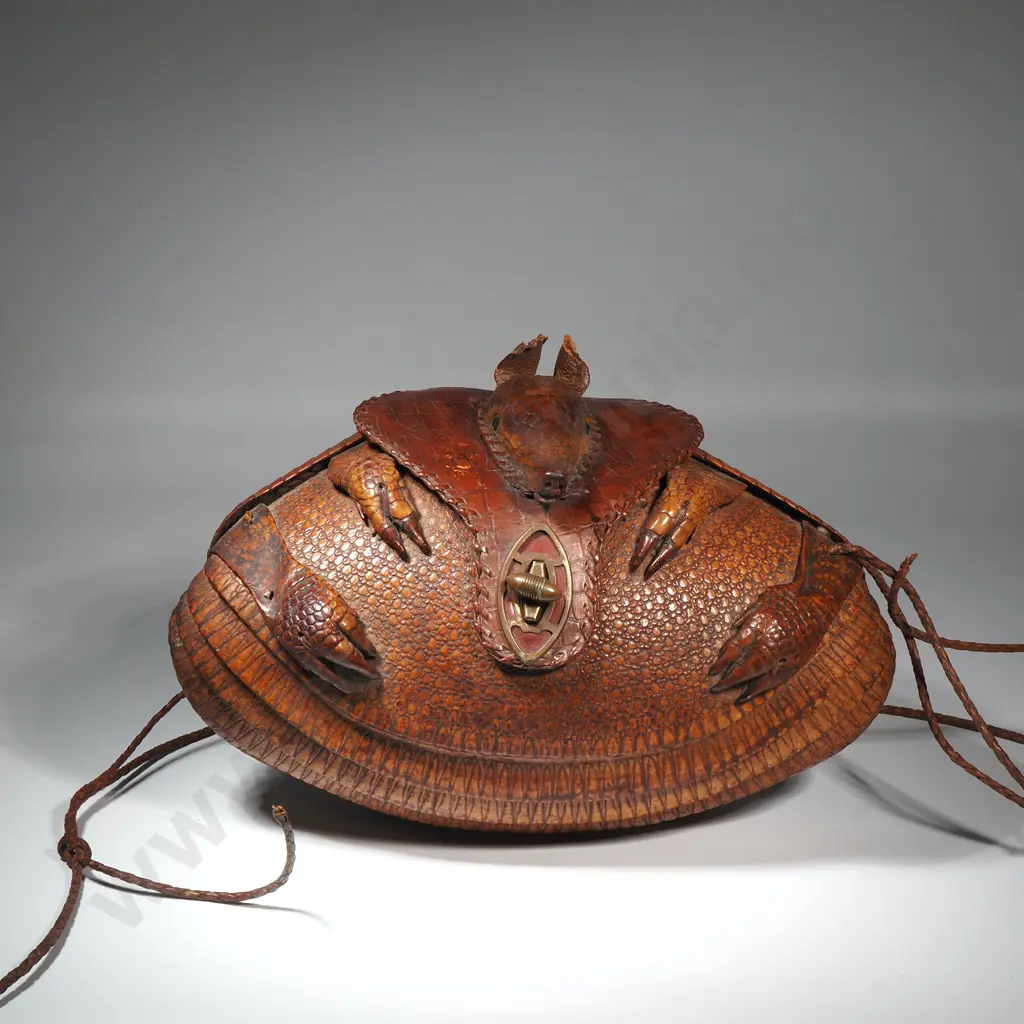 Vintage Taxidermy Armadillo handbag Image 1++