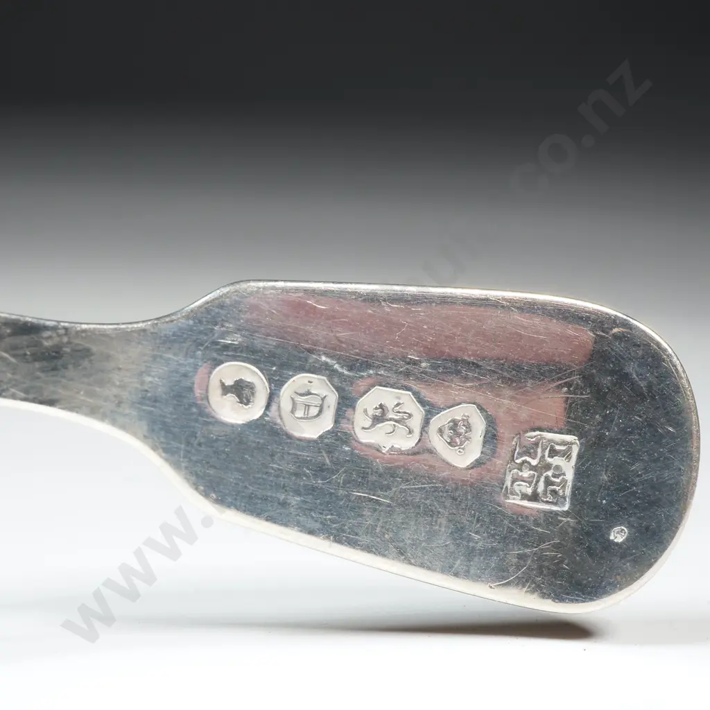 Antique Sterling Silver Caddy Spoon - Hallmarked for London 1839 Image 1++