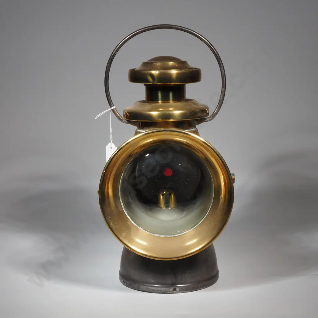 Lucas "King Of The Road" Brass Veteran Car Lamp - Joseph Lucas Ltd, Birmingham Image 1++
