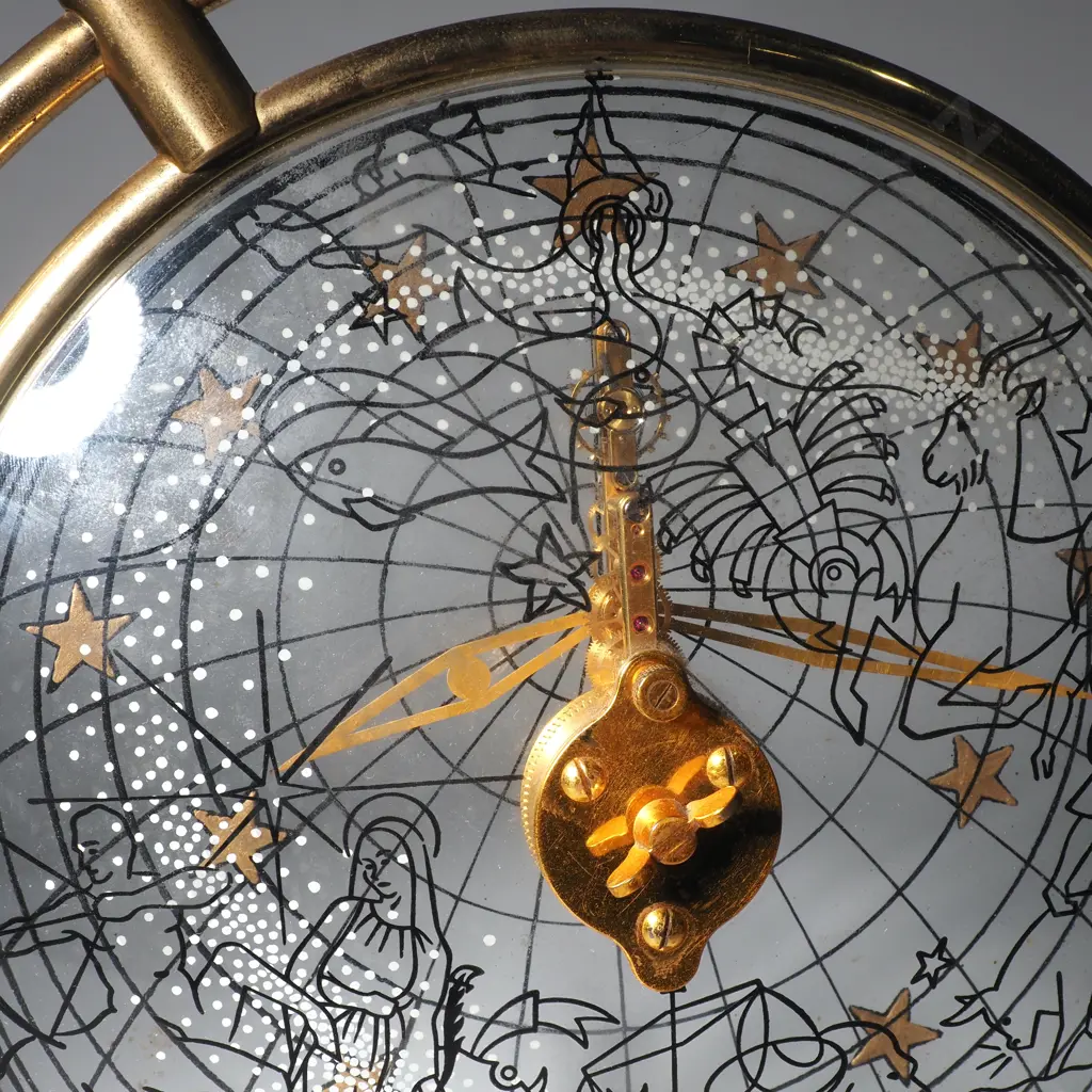 Jaeger-LeCoultre for Hermes Celestial/Zodiac Desk Clock Image 1++