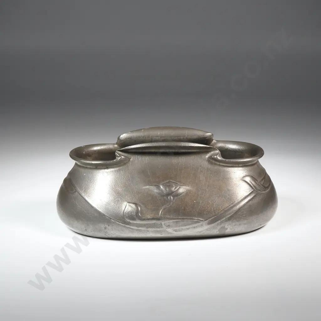 Antique Art Nouveau Tudric Pewter Bowl - Archibald Knox for Liberty Image 1++