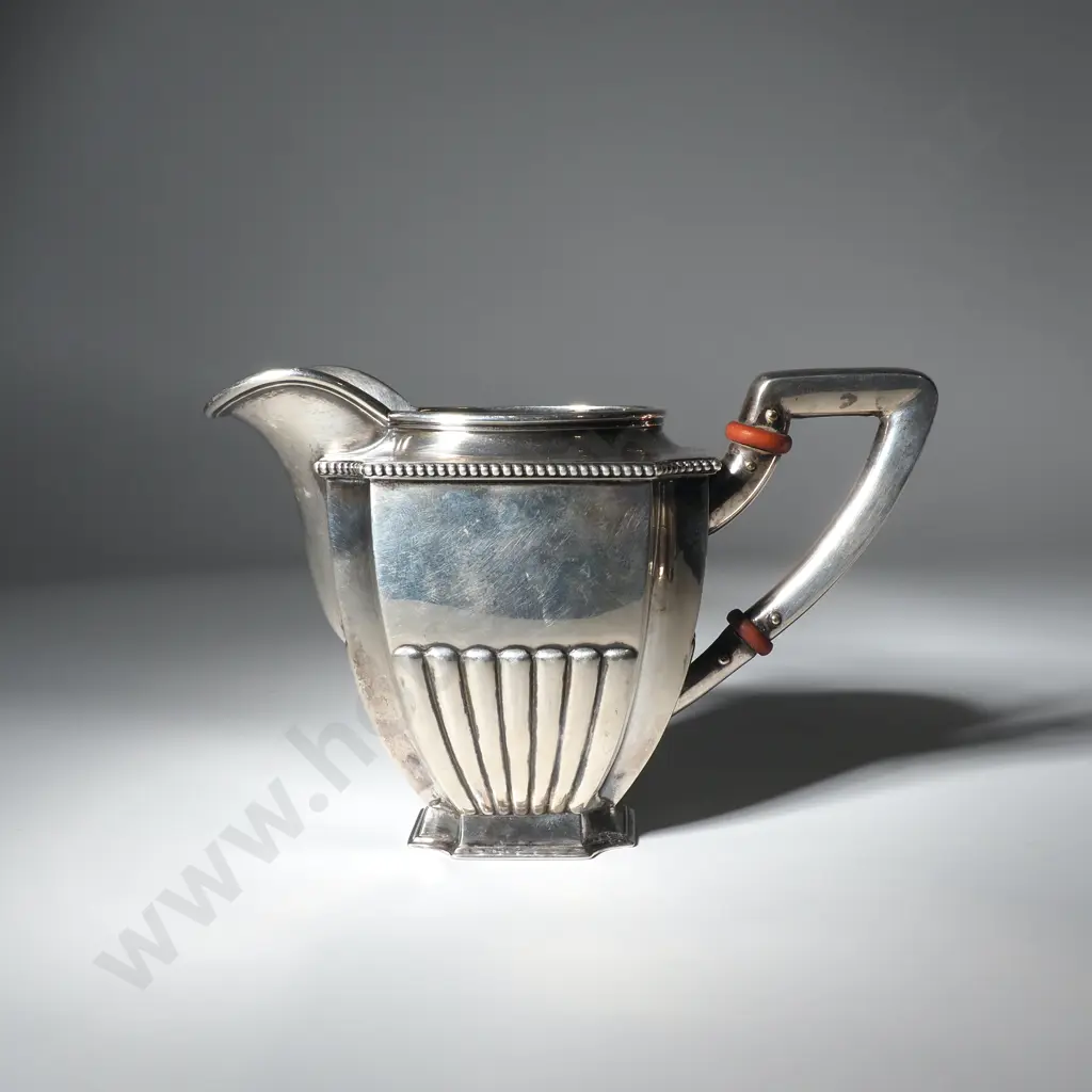 Exquisite Imperial Russian Four Piece Tea Set - Grachev Brothers of St Petersburg Image 1++