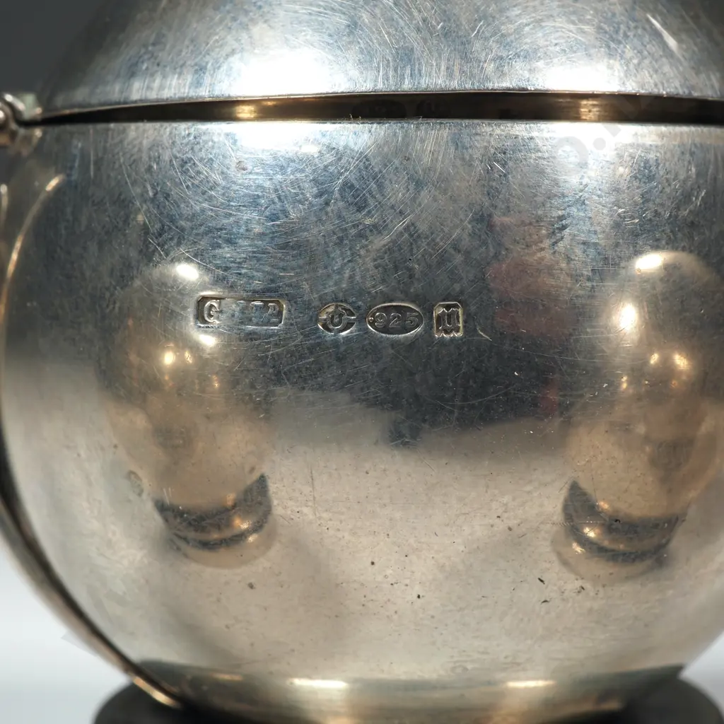 Vintage George Jensen Sterling Silver Cruet Set - Des Harold Nielson Image 1++