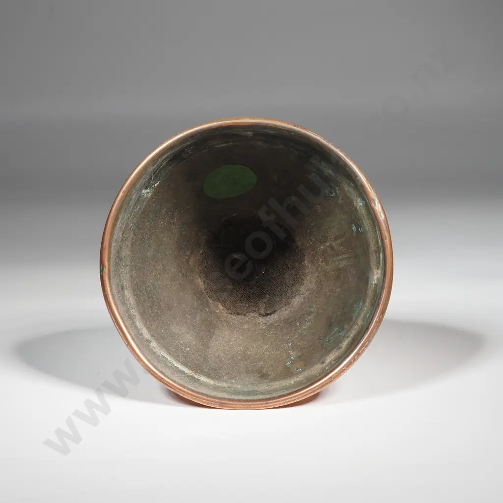 Antique Copper Ale Or Wine Funnel.  Image 1++