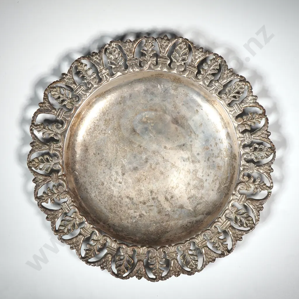 Egyptian Sterling Silver WW2 Plate - 1942 Image 1++