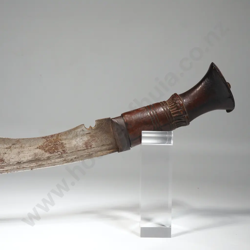 Vintage Tourist Kukhri in Leather Scabbard Image 1++