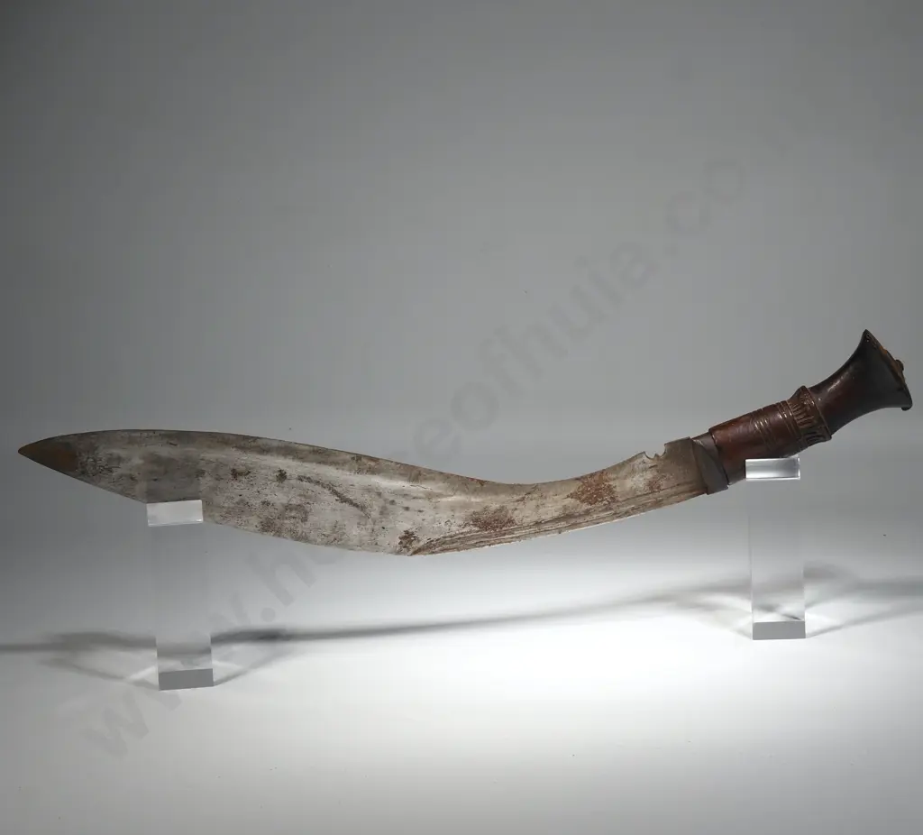 Vintage Tourist Kukhri in Leather Scabbard Image 1++