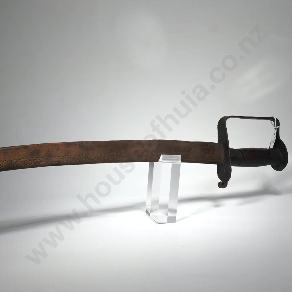 Eastern Style Steel Curved Sword Image 1++