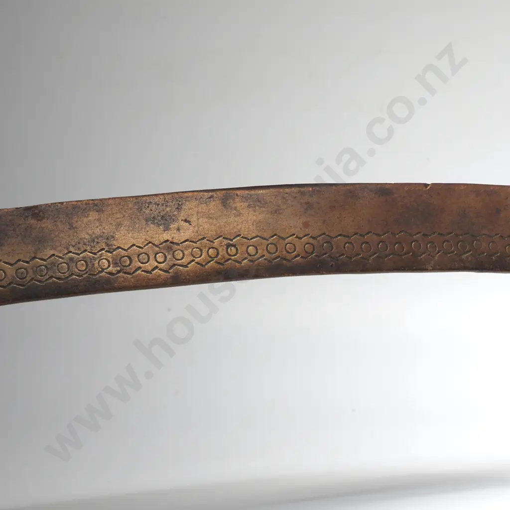 Eastern Style Steel Curved Sword Image 1++