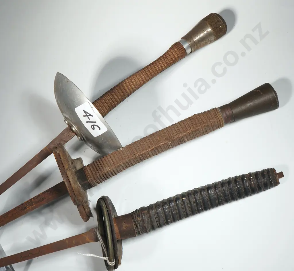 Three Fencing Epée - Rusty Condition Image 1++