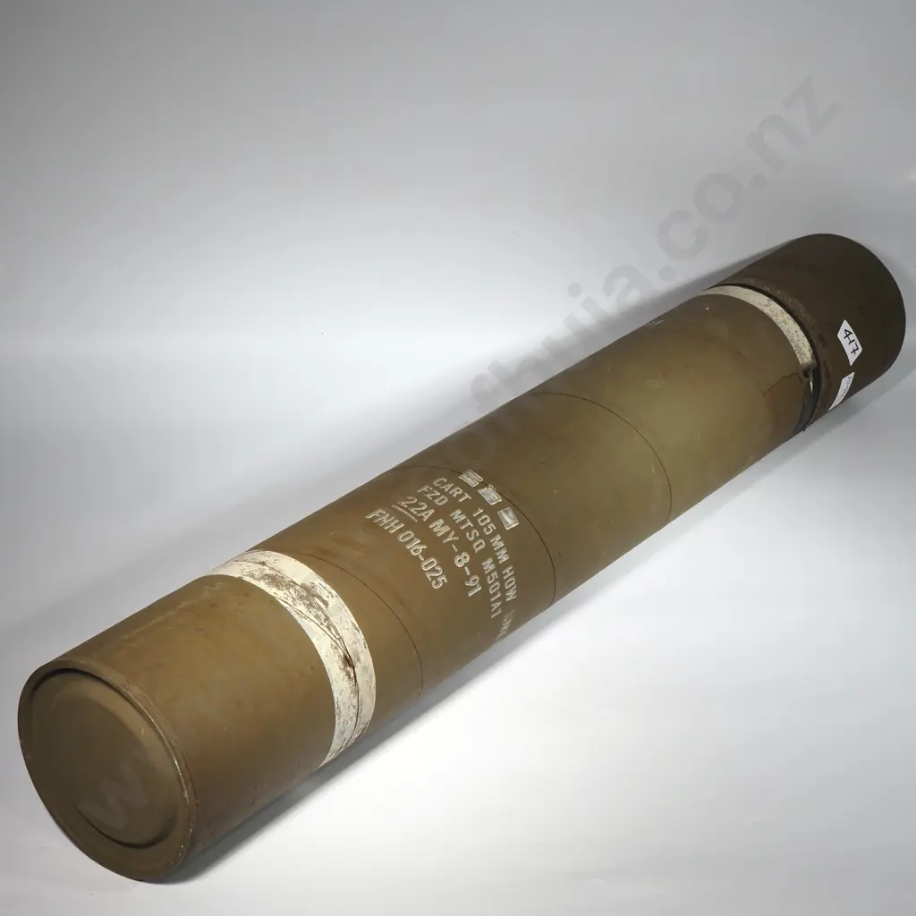 Cardboard 105mm Howitzer Cartridge Tube Image 1++