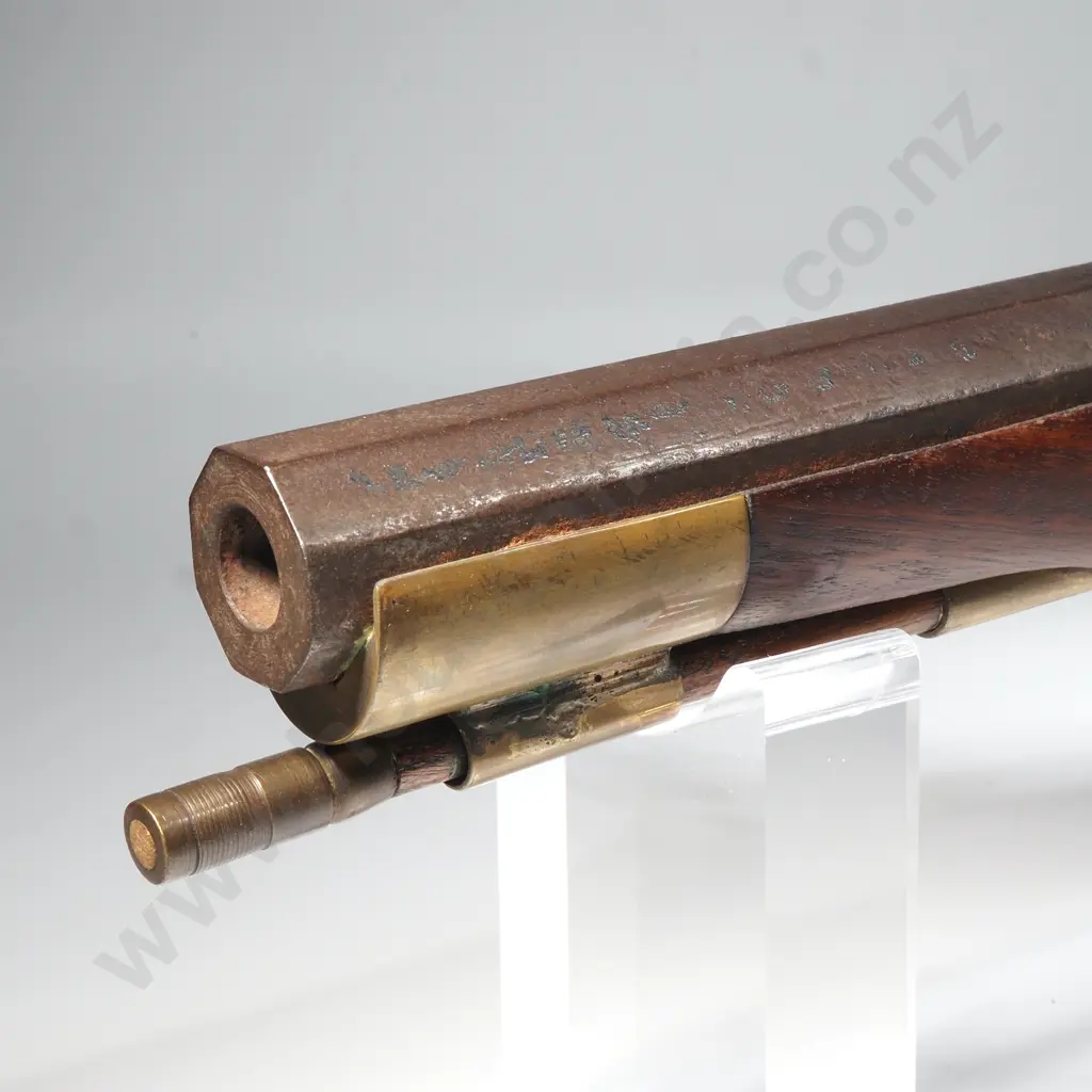 Indian Reproduction Flint Lock Pistol Length 370mm Image 1++