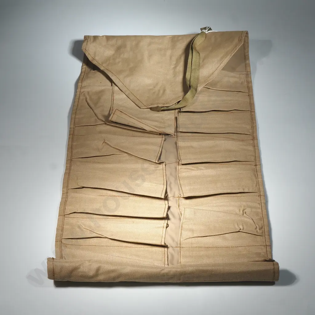 NZ Defence Utility Toiletries Roll w Pouches Image 1++