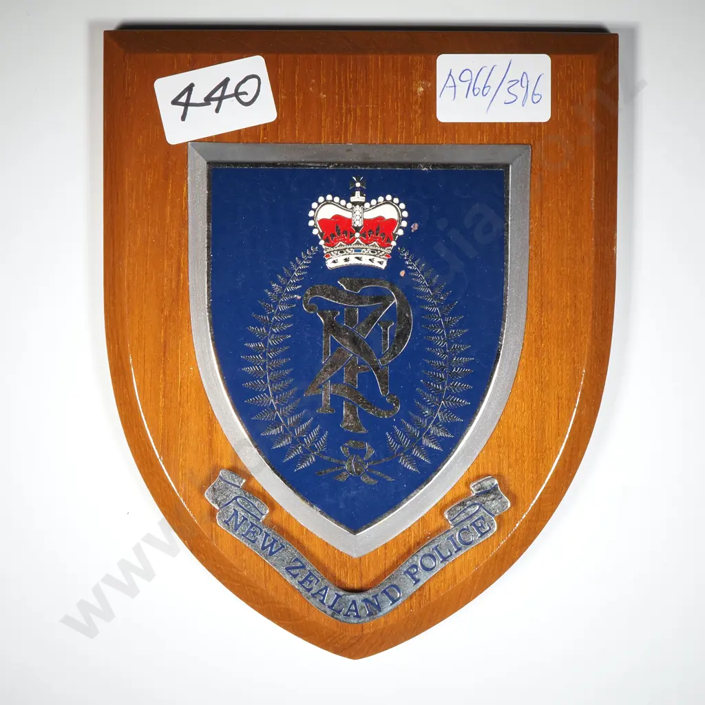 New Zealand Police Wall Plaque  Image 1++