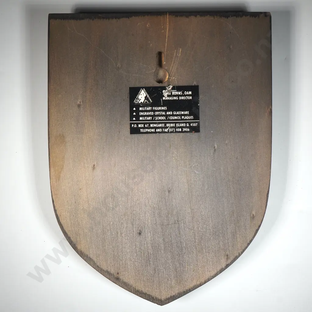 Australian Combined Services Cross Country Team 1992 Wall Plaque Image 1++