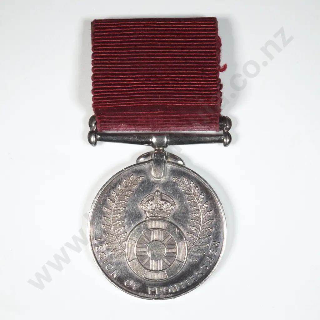 Legion of Frontiersman Medal to FRT/SM E B Lowe Image 1++
