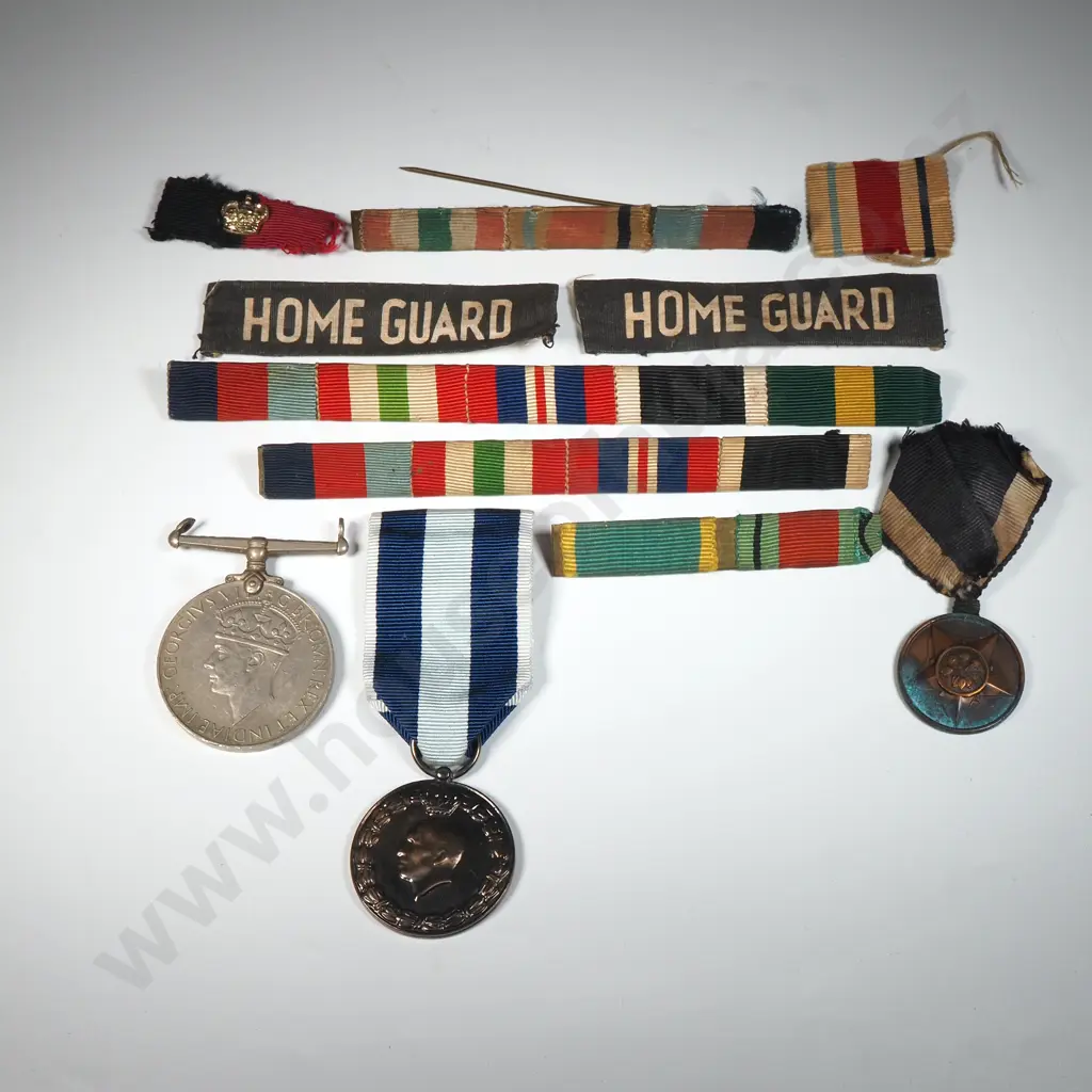 Assorted Medal Ribbon Bars & 39/45 Medal  Image 1++