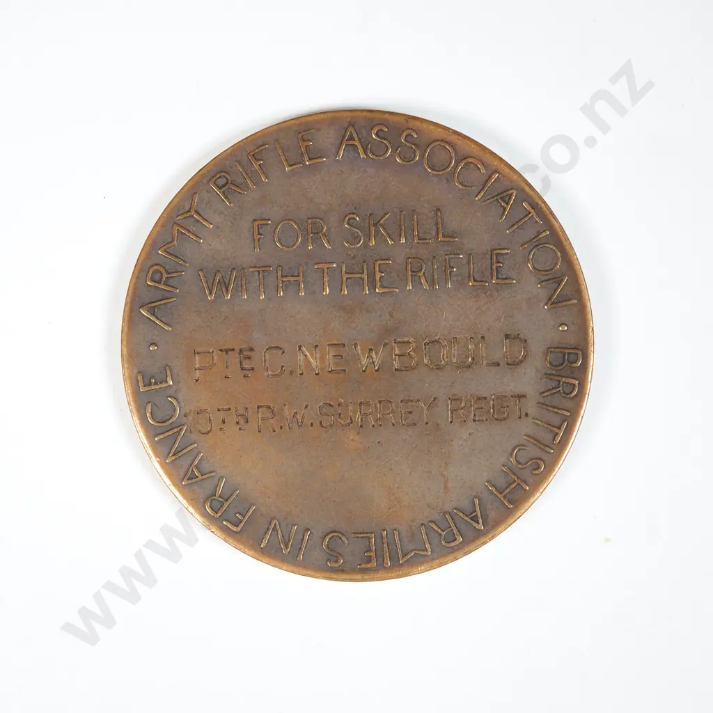 British Rifle Association Prize Medal  Image 1++