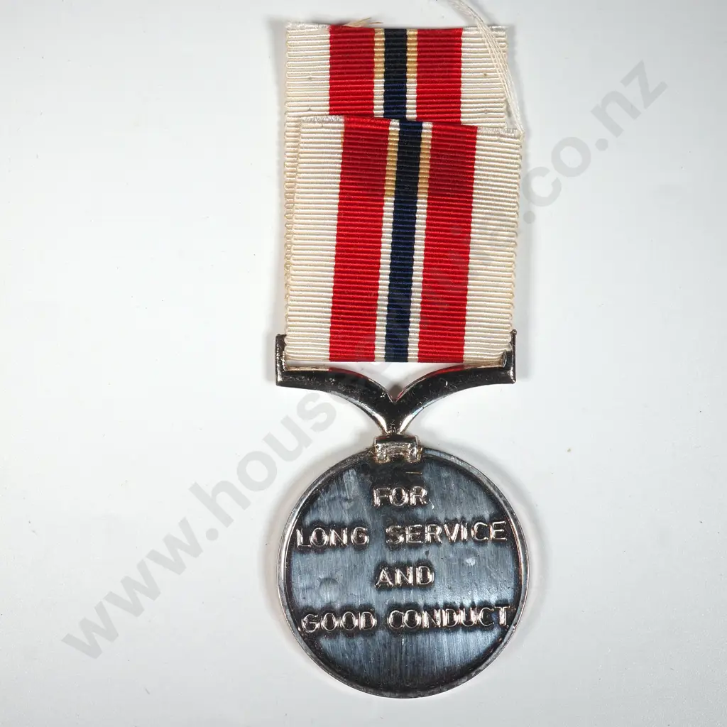 Cook Islands Police Medal in Chromed Plastic Image 1++