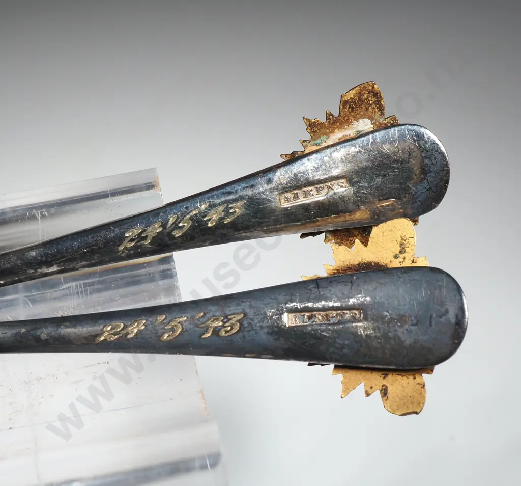 Two Australian Army Spoons  Image 1++