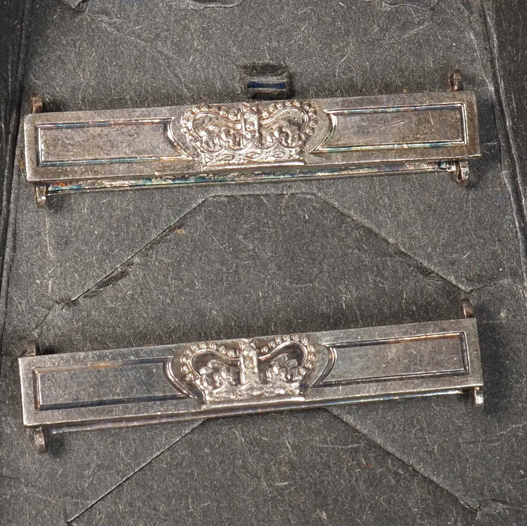 Two Cased Items - One RSA & Two Fire Long Service Bars  Image 1++