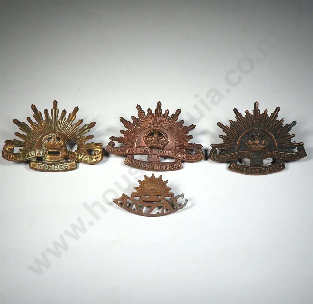 Assorted Australian Badges WW1/2 Image 1++