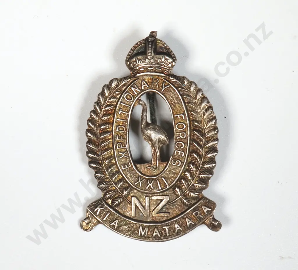 Sterling Silver 22nd Reinforcements Sweetheart Badge  Image 1++