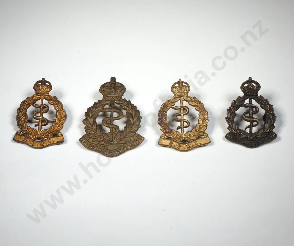 Assorted Lot of New Zealand Medical Corps Collar Tabs Image 1++