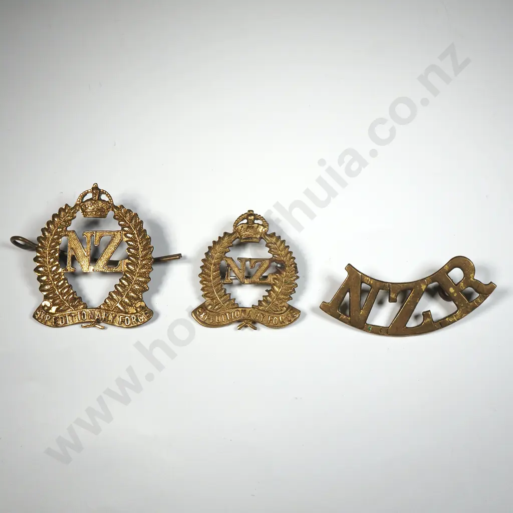 Assorted WW1 New Zealand Military Badges  Image 1++
