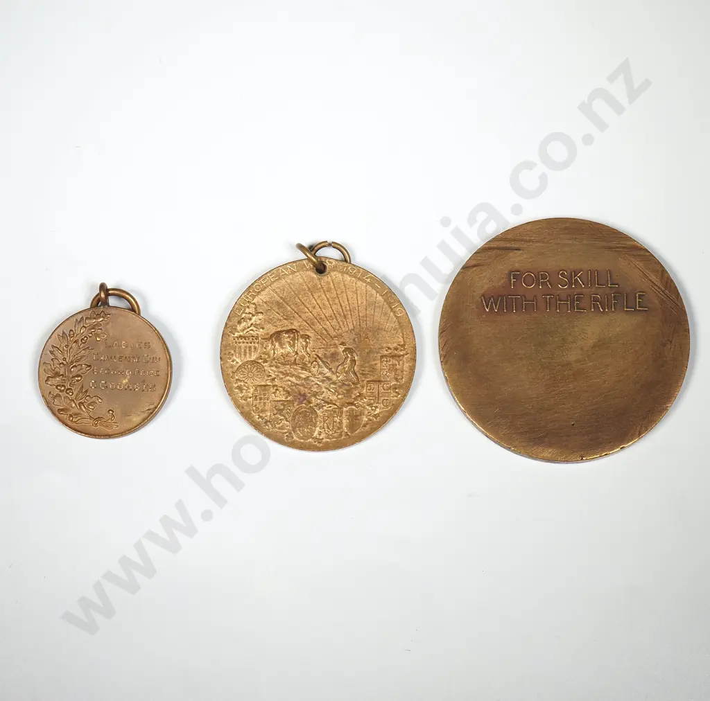 British Shooting Medal Group of Three  Image 1++