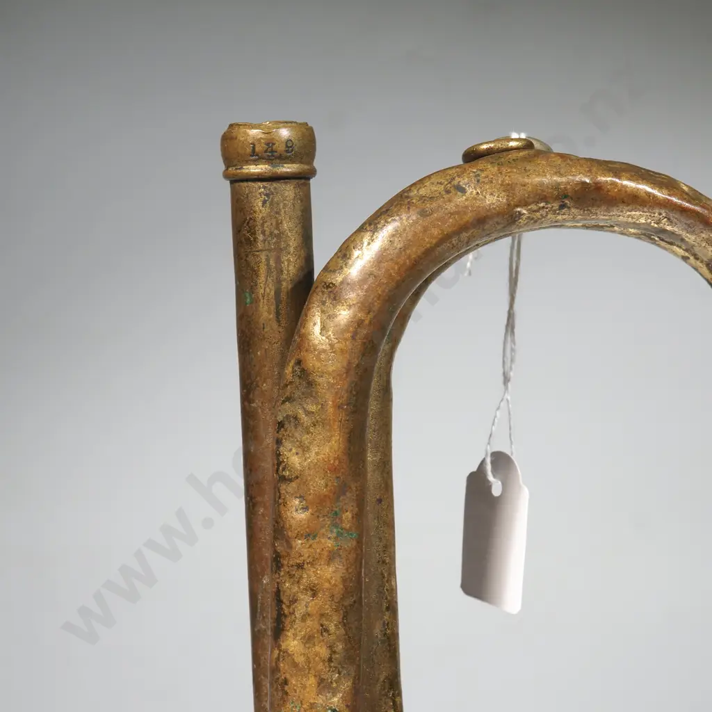Battered Brass Bugle Image 1++