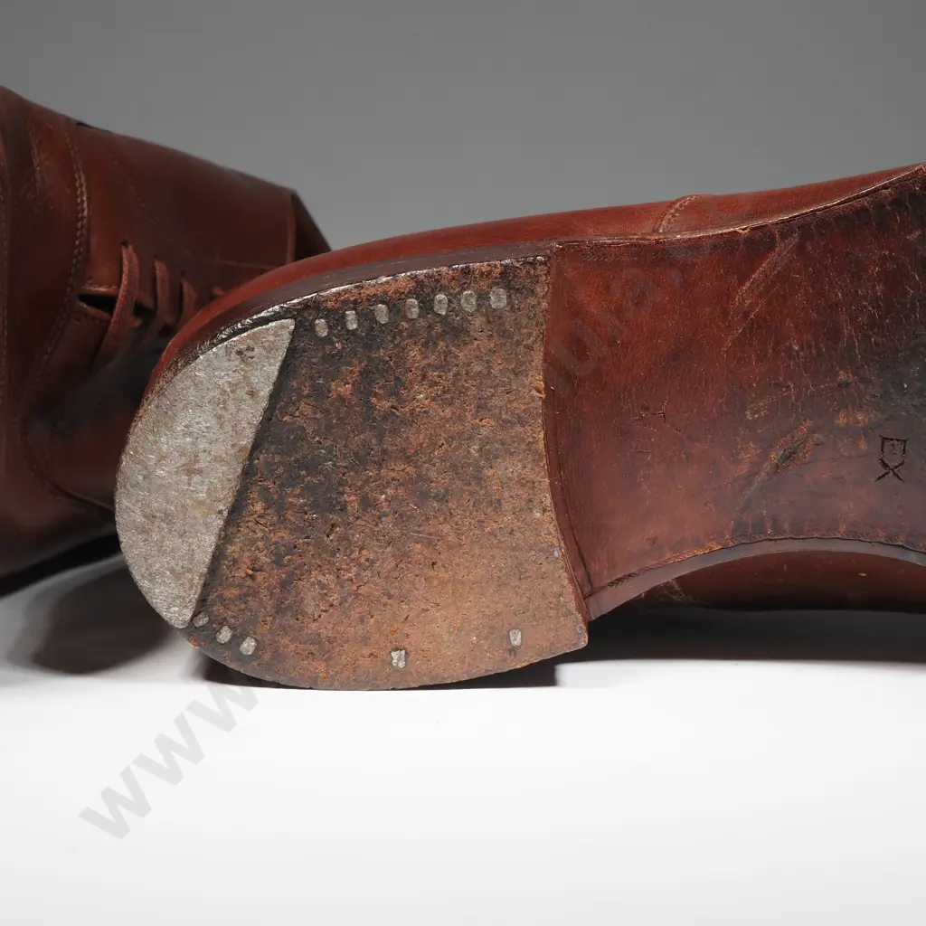 Pair Of Bostock & Clark Shoe Importer Brogue Shoes In Whisky Tan. Size EX 7. In Good Condition Image 1++