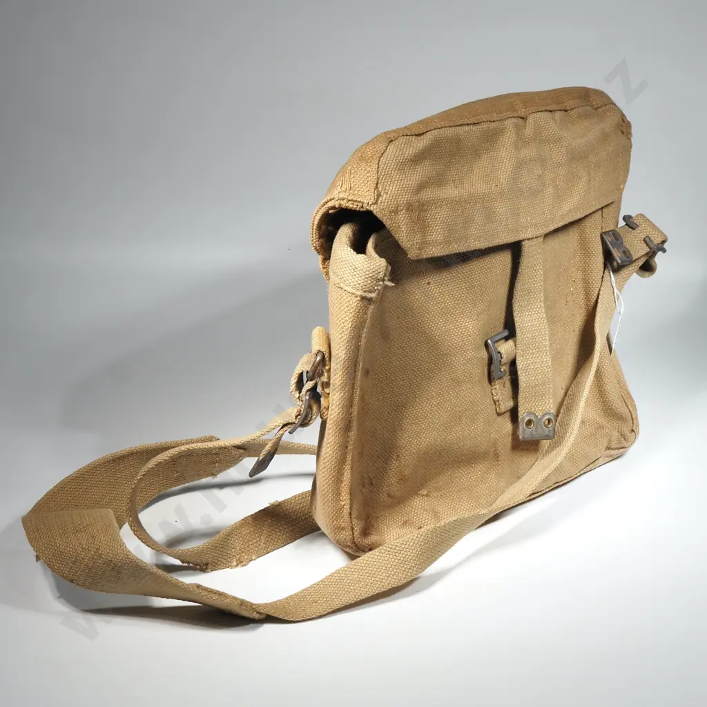 WW11 Signals Canvas Satchel No -137 Pattern Webbing Image 1++