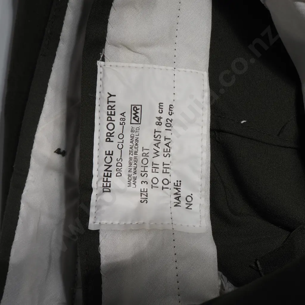 Khaki NZDF Shirt & Trousers Image 1++