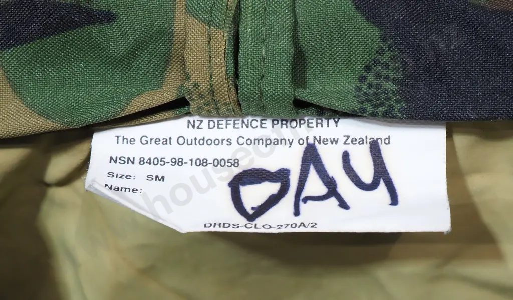 NZDF DPM Hooded Rain Jacket Image 1++