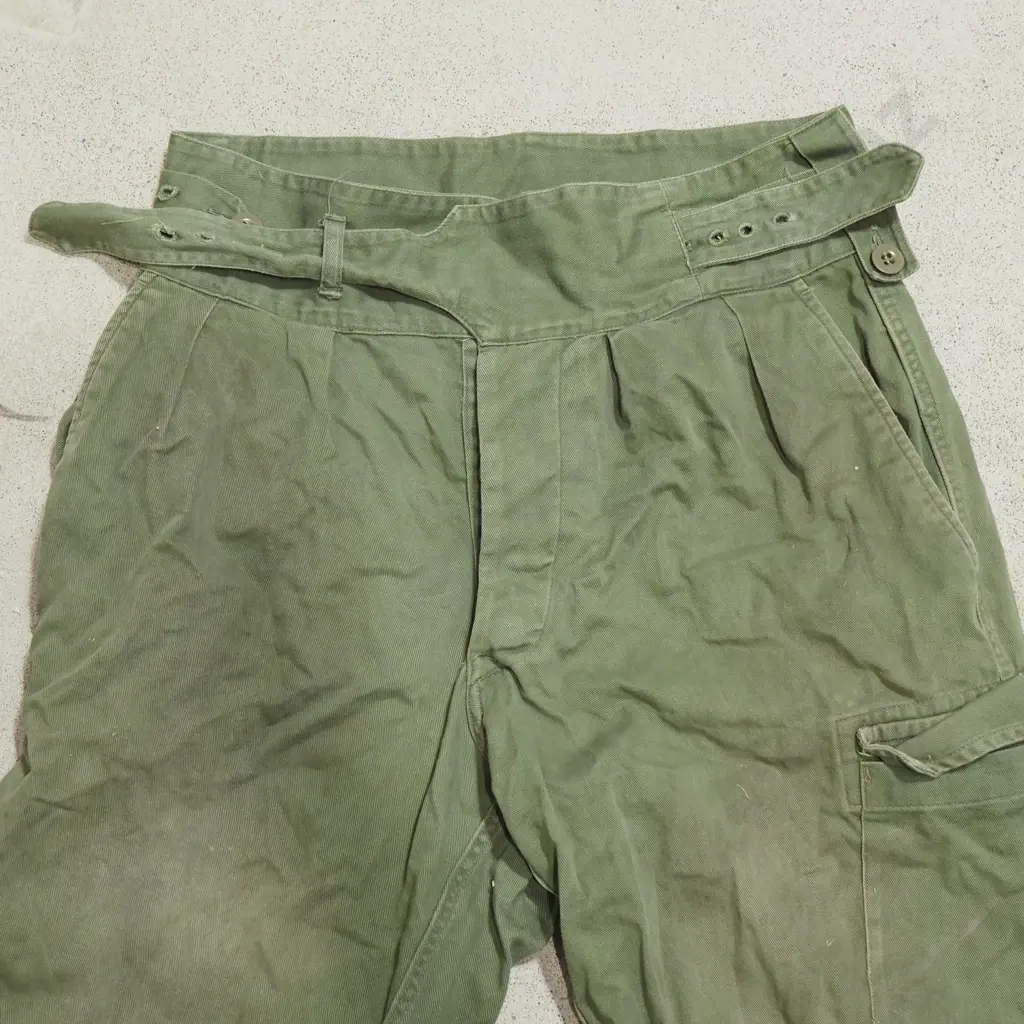One Pair of DPM Pattern Trousers & Khaki Trousers Image 1++