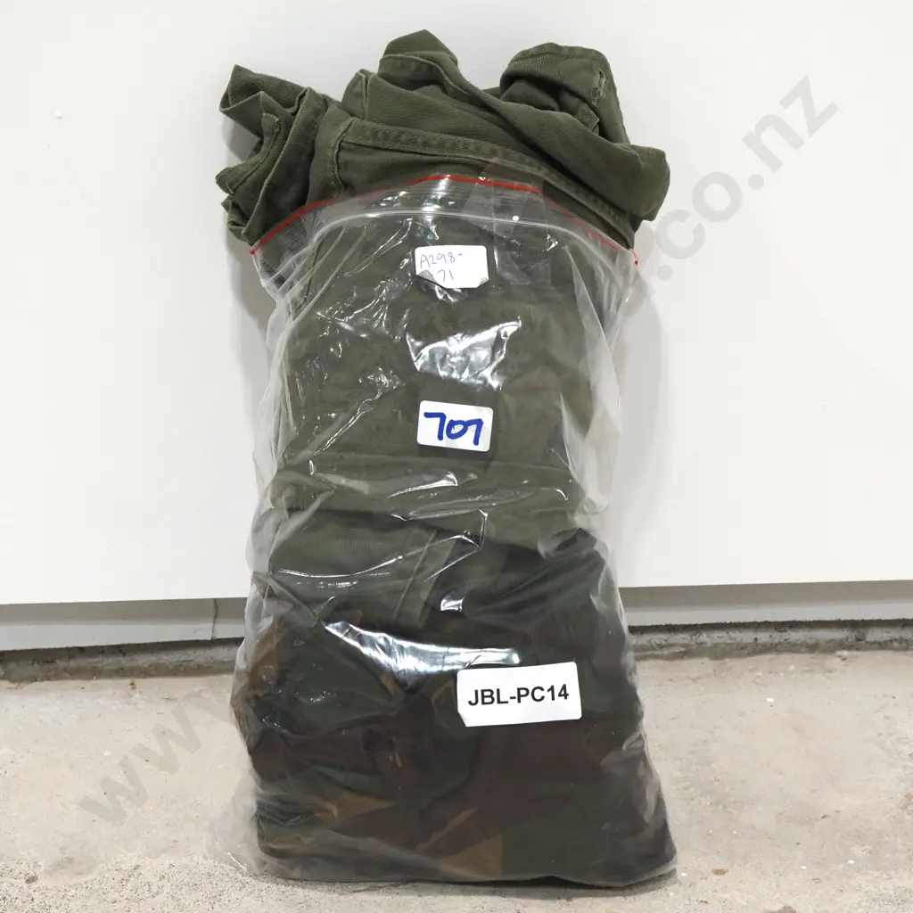 One Pair of DPM Pattern Trousers & Khaki Trousers Image 1++