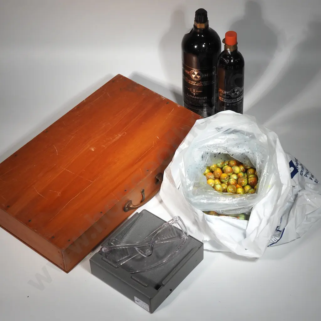 High Power Pellet Pistol TEX 086 in Wooden Box Image 1++