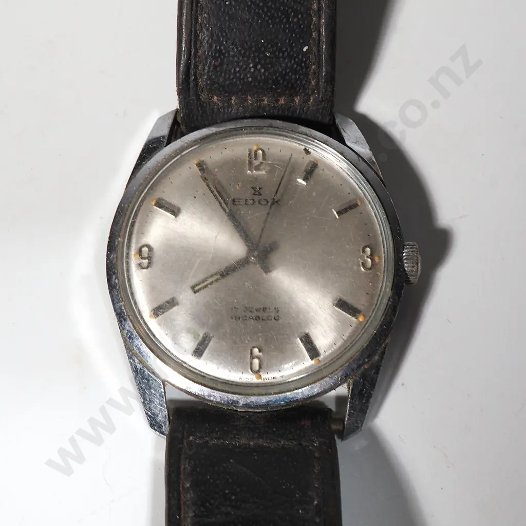 Replica World War I Writing Kit For Field Use Only & An Edox Gents Wristwatch Image 1++