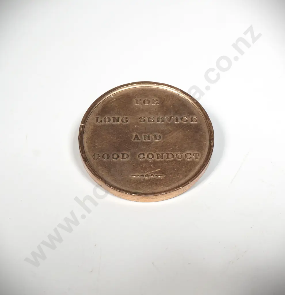 G T White New Zealand LSGC Police Medal Prototype Image 1++