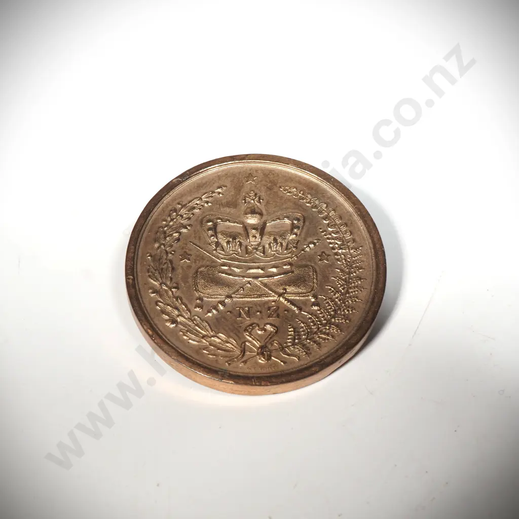 G T White New Zealand LSGC Police Medal Prototype Image 1++