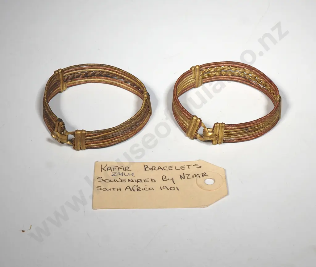 Kaffir (Zulu) Bracelets 1901 Image 1++