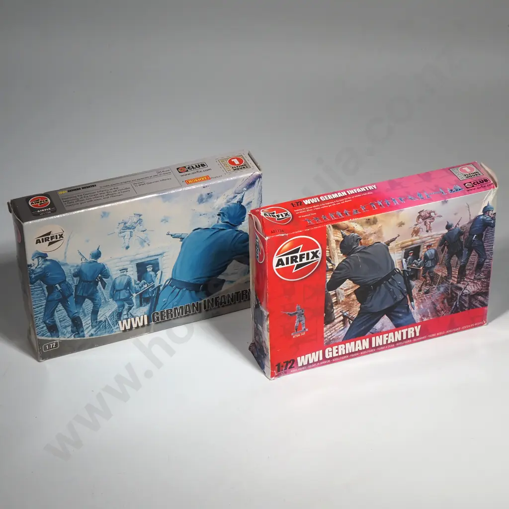 Two Airfix Model Sets - WW1 German Infantry Image 1++