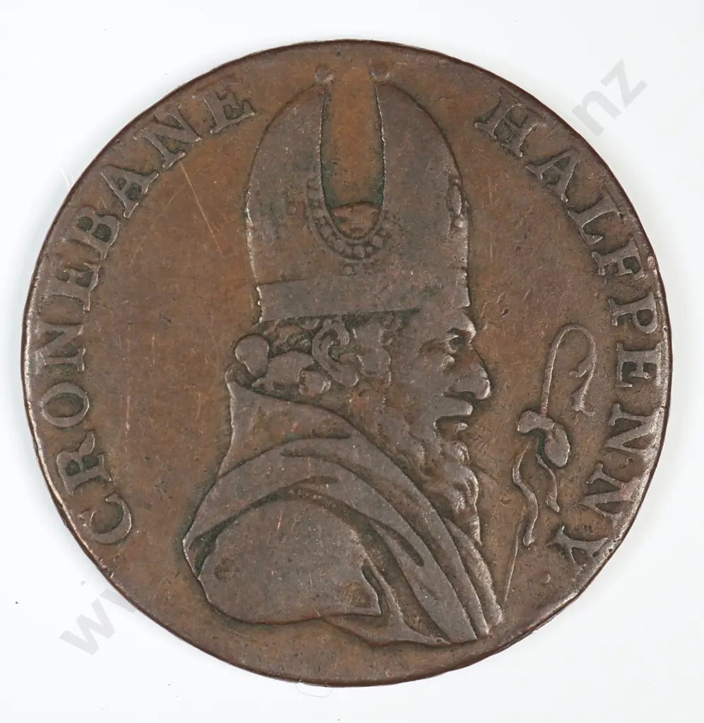 Halfpenny: 1789 - Fine Image 1++