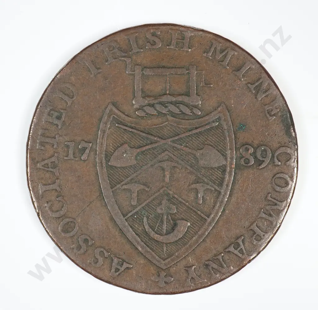 Halfpenny: 1789 - Fine Image 1++
