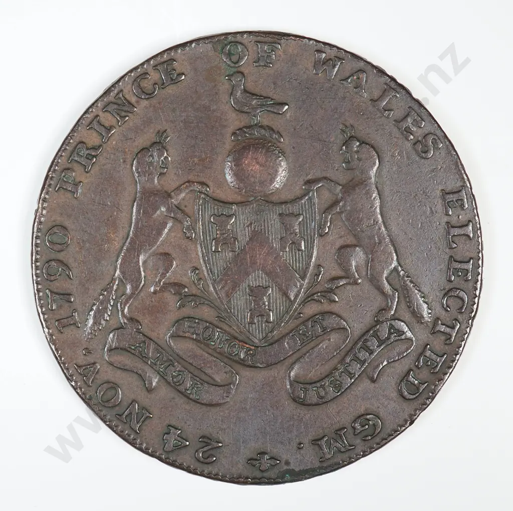 Halfpenny: 1790 - Very Fine Image 1++