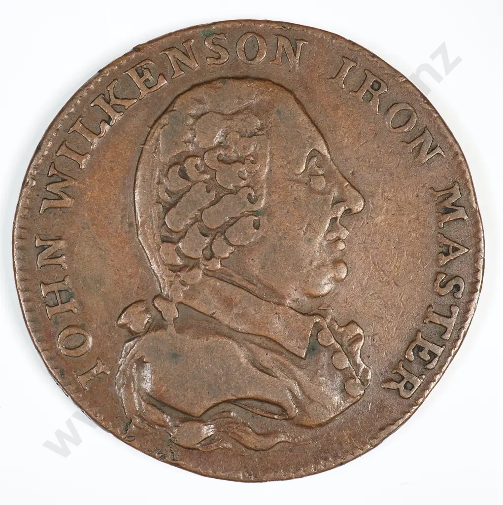 Halfpenny: 1791 - Very Fine Image 1++