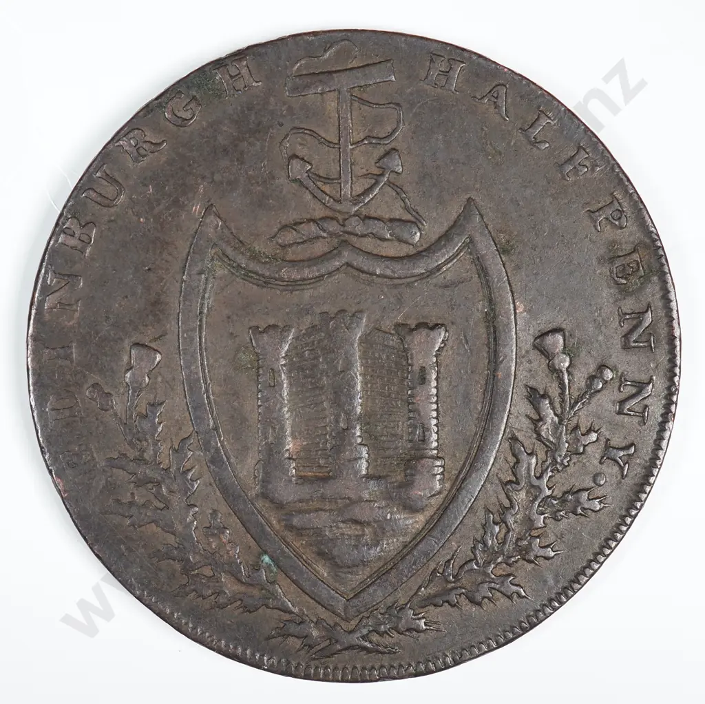 Halfpenny: 1791 - Very Fine Image 1++