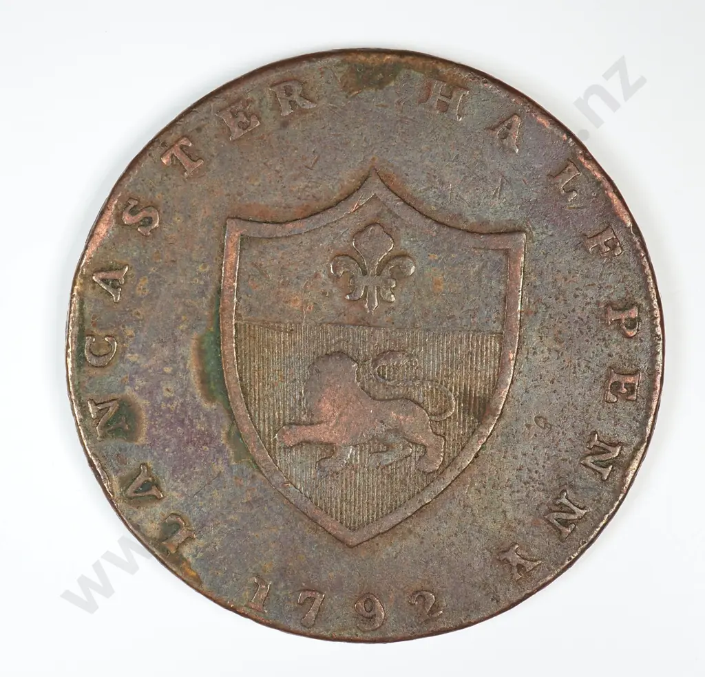 Halfpenny: 1792 - Very Fine Image 1++