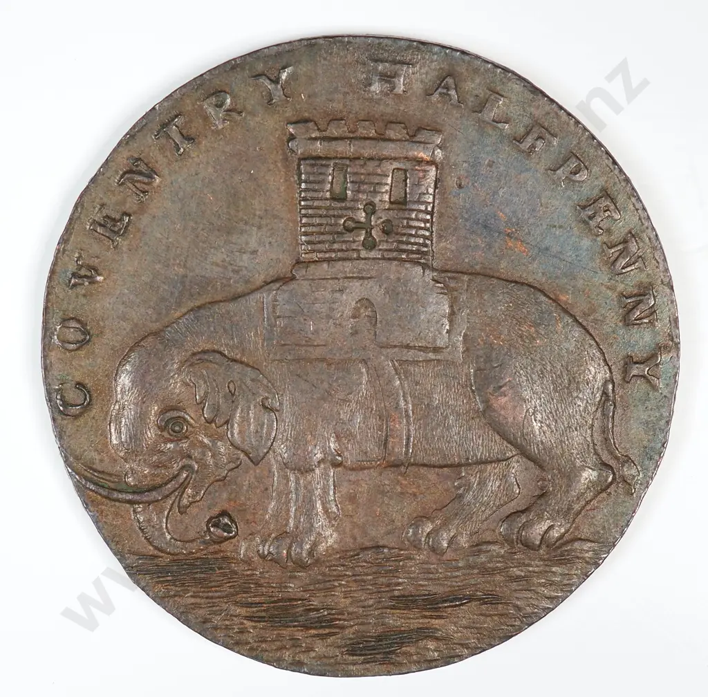Halfpenny: 1793 - Extremely Fine Image 1++